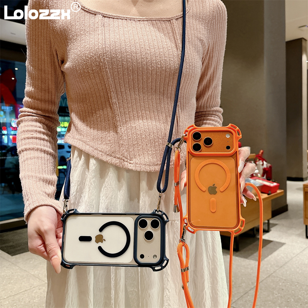 Phone Cases With Magsafe - Crossbody Lanyard For Magsafe Transparent Phone