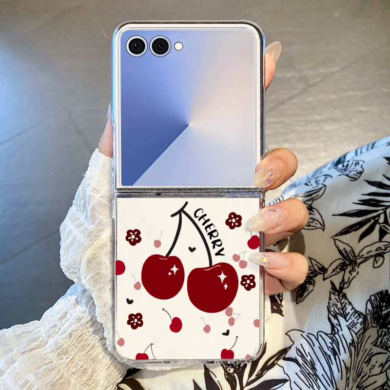 Phone Cases Z Flip 6 - Cute Large Cherry Phone Case For