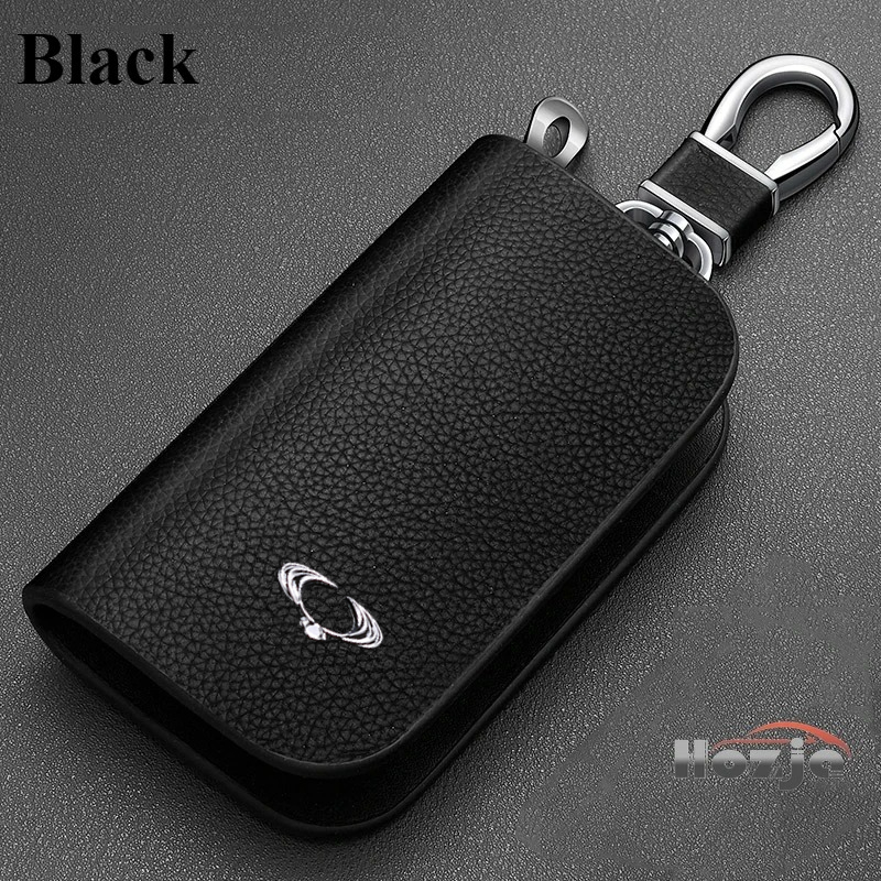 Phone Cases Melbourne - Car Leather Key Case Zipper Key