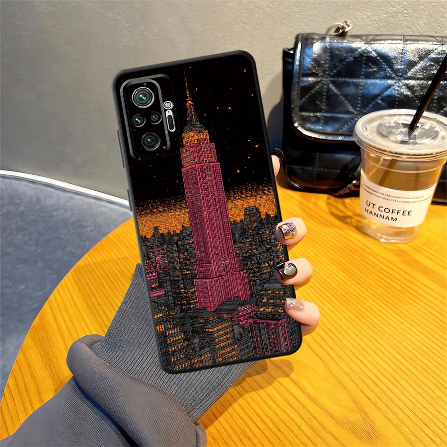 Retro NYC Skyline Art Print Ph - Phone Cases Nyc review and price