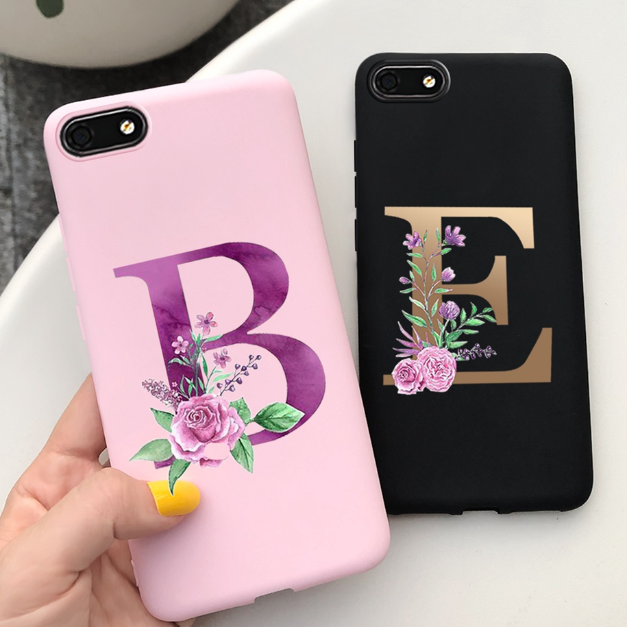 Alphabet Letter Flower Silicon - Phone Cases Burga review and price