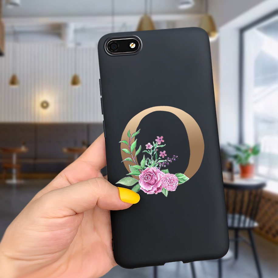 Alphabet Letter Flower Silicon - Phone Cases Burga review and price