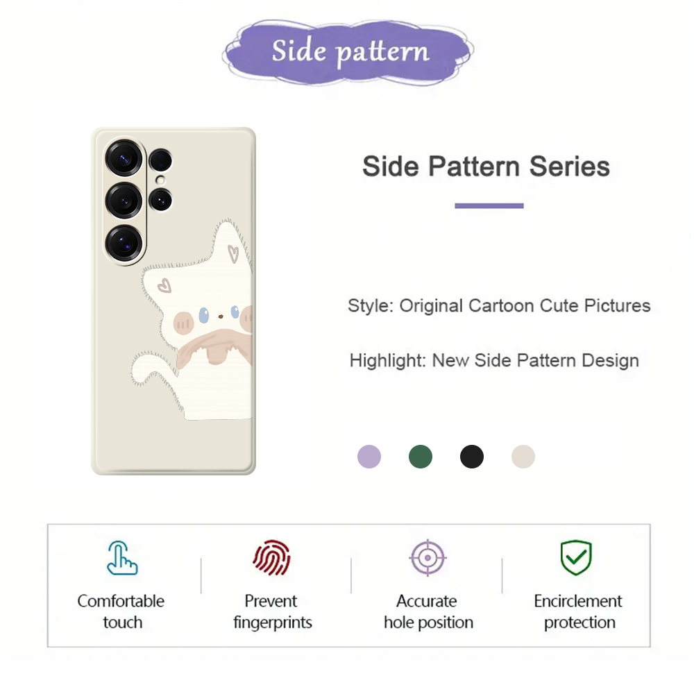 Cute White Cat Phone Case For  - Phone Cases Cat review and price