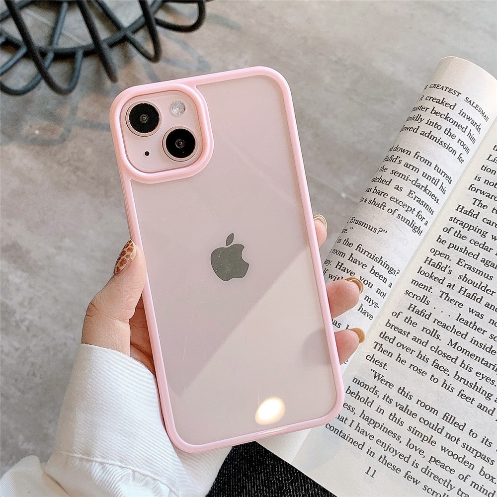 Candy Colored Acrylic Transpar - Phone Cases Burga review and price
