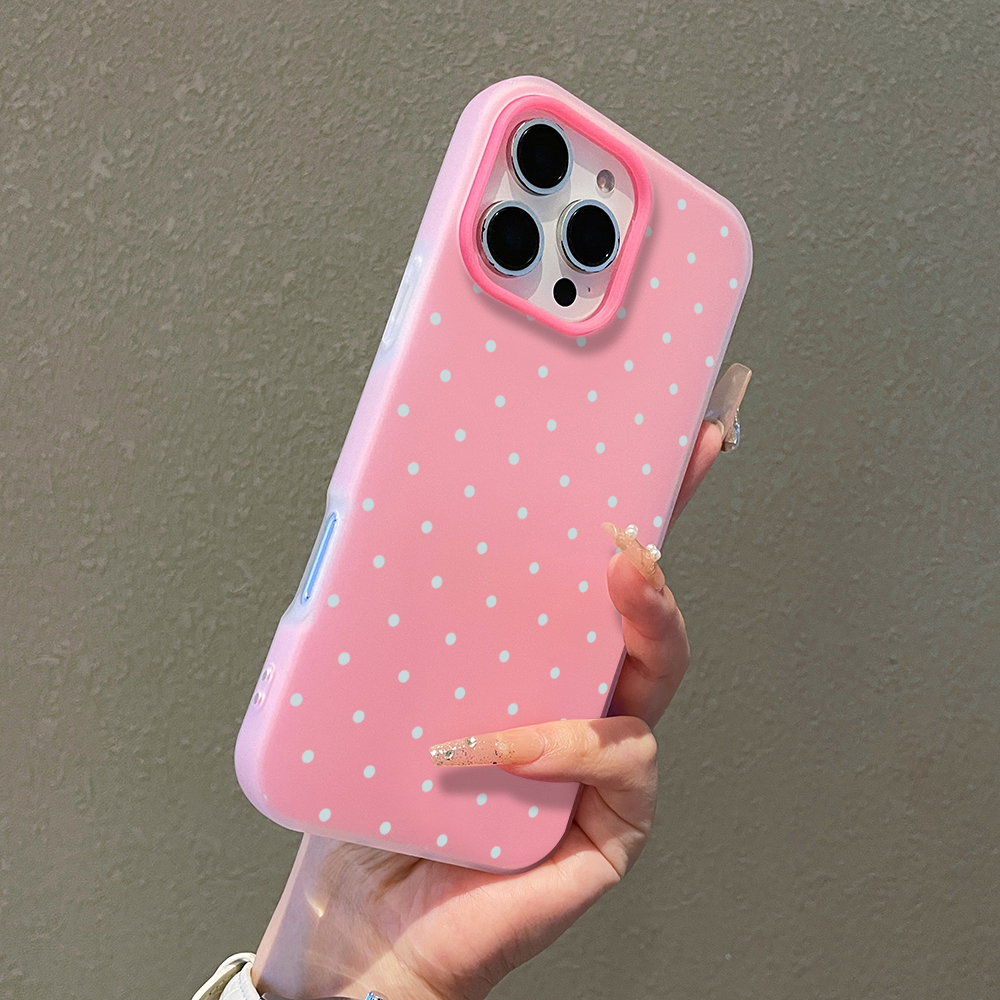 Adorable Light Blue Polka Dot  - Phone Cases Polka Dot review and price