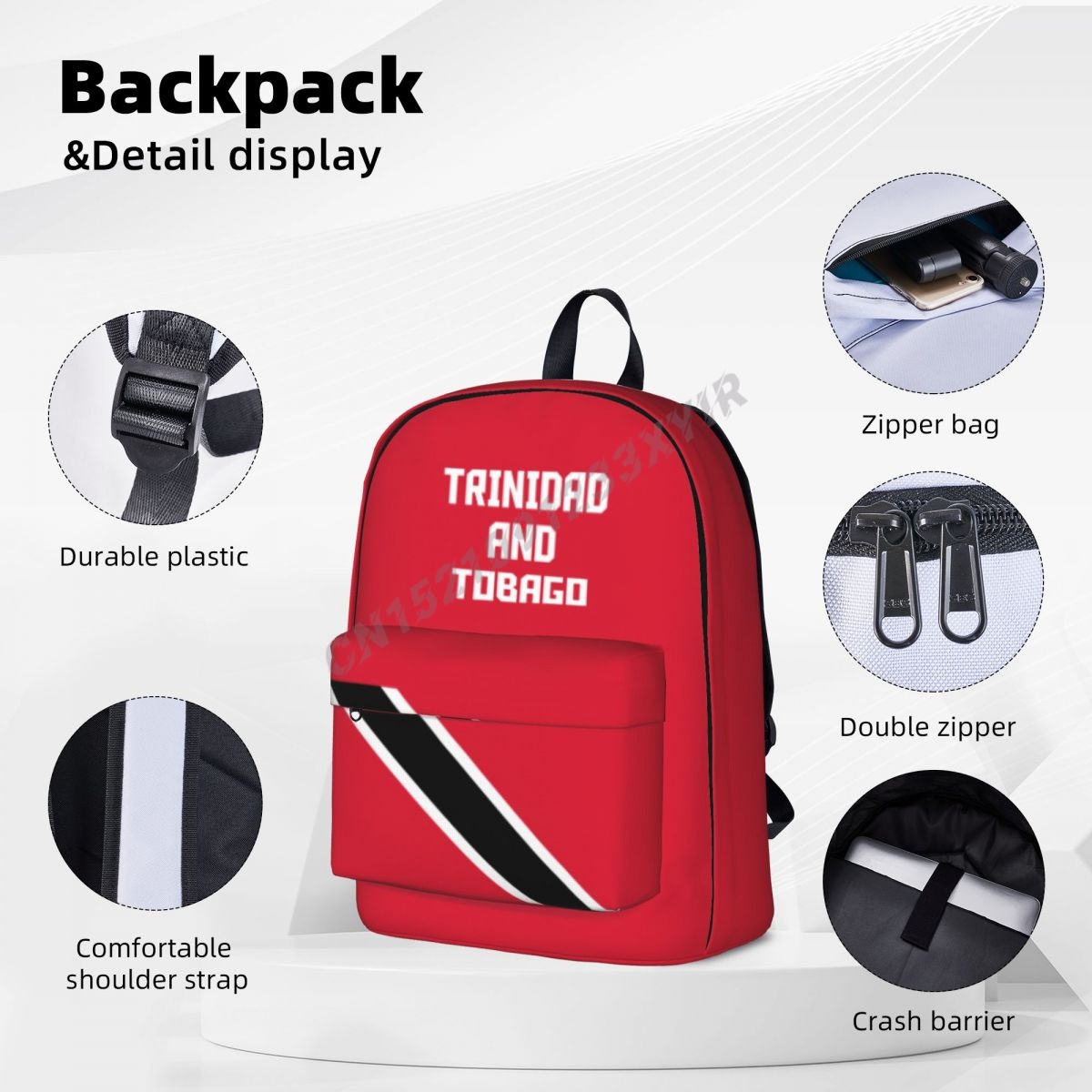 Unisex Backpack Trinidad And T - Phone Cases Trinidad review and price