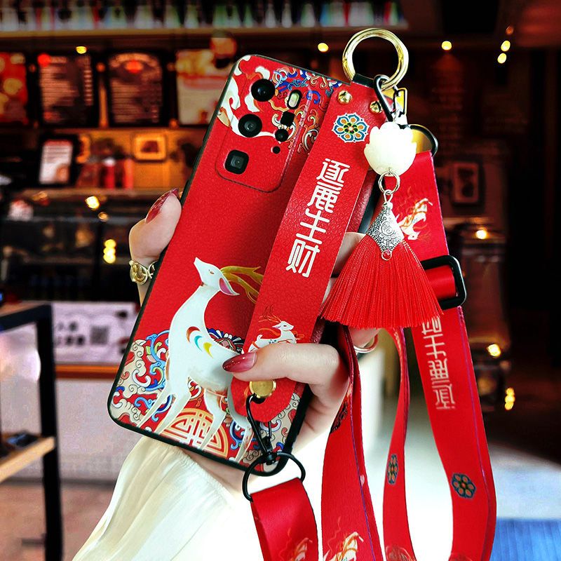 Cartoon Spotted Deer Red Purpl - Phone Cases Red Deer review and price