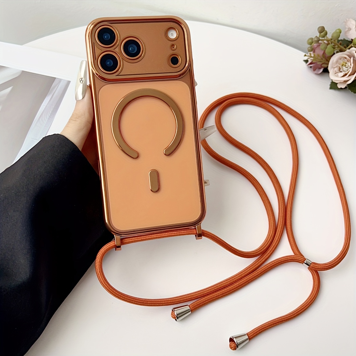 Luxury Necklace Cord Rope Lany - Phone Cases With Magsafe review and price