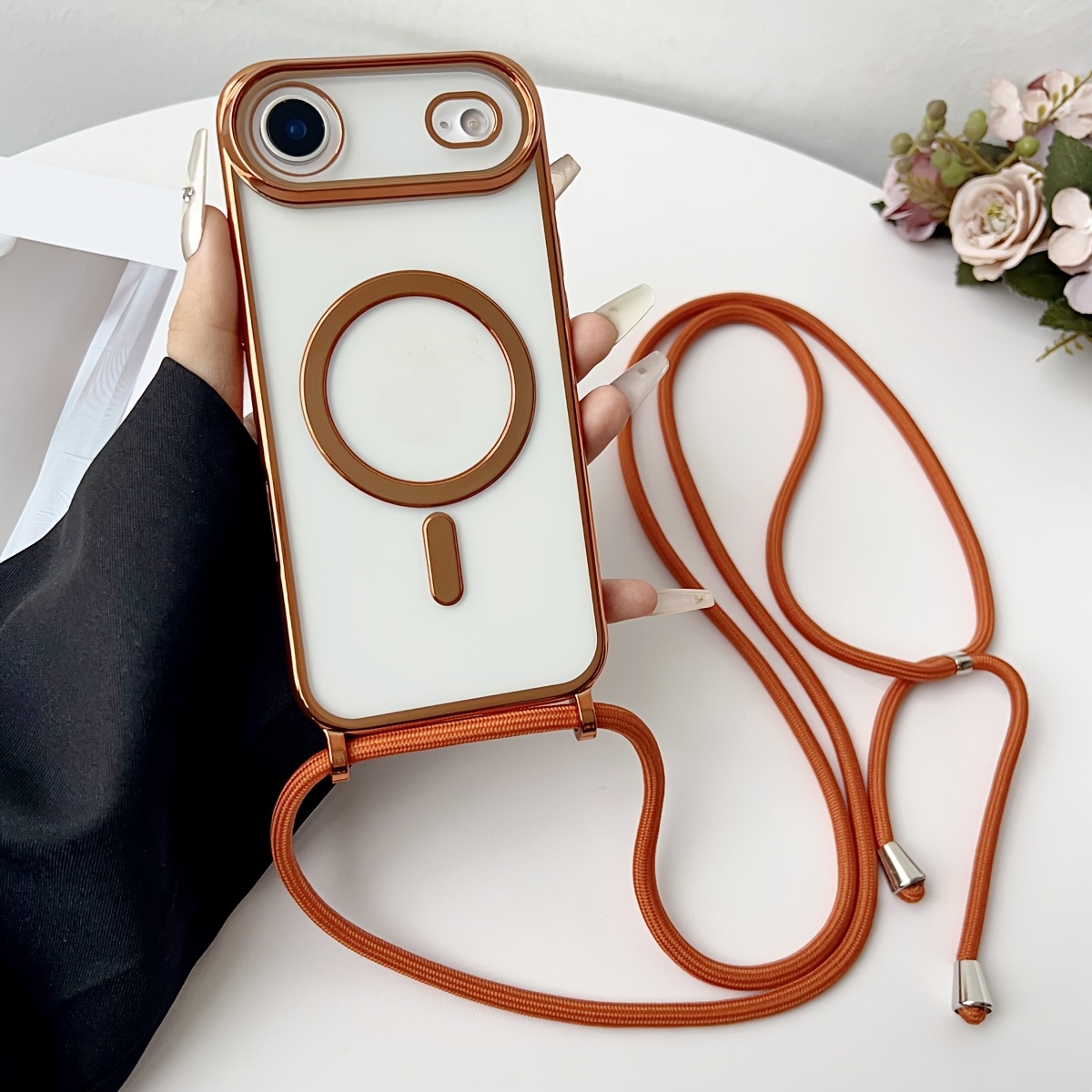 Luxury Necklace Cord Rope Lany - Phone Cases With Magsafe review and price