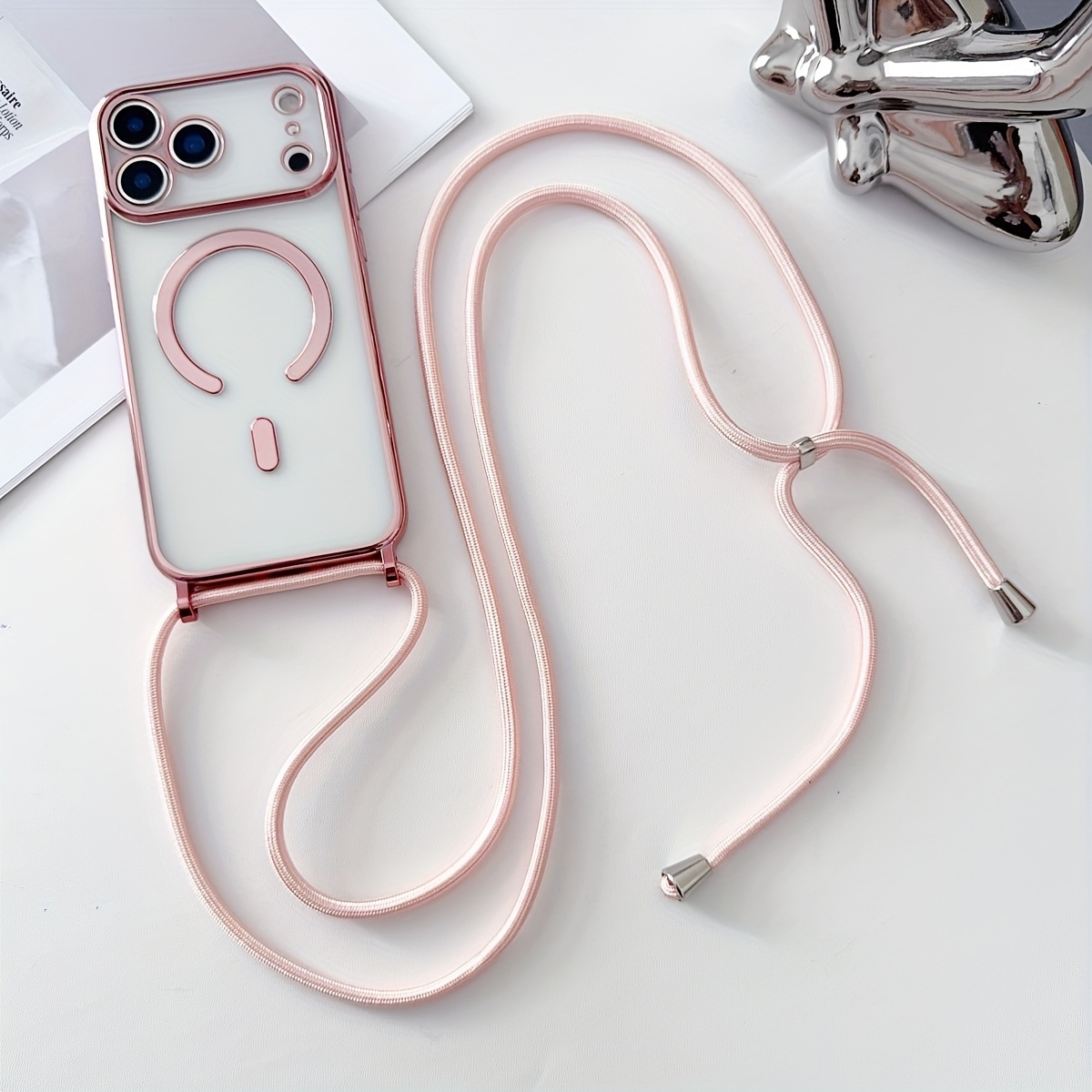Luxury Necklace Cord Rope Lany - Phone Cases With Magsafe review and price