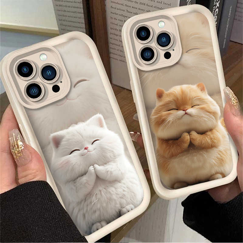 Cute Funny Fat Cat Phone Case  - Phone Cases Cat review and price