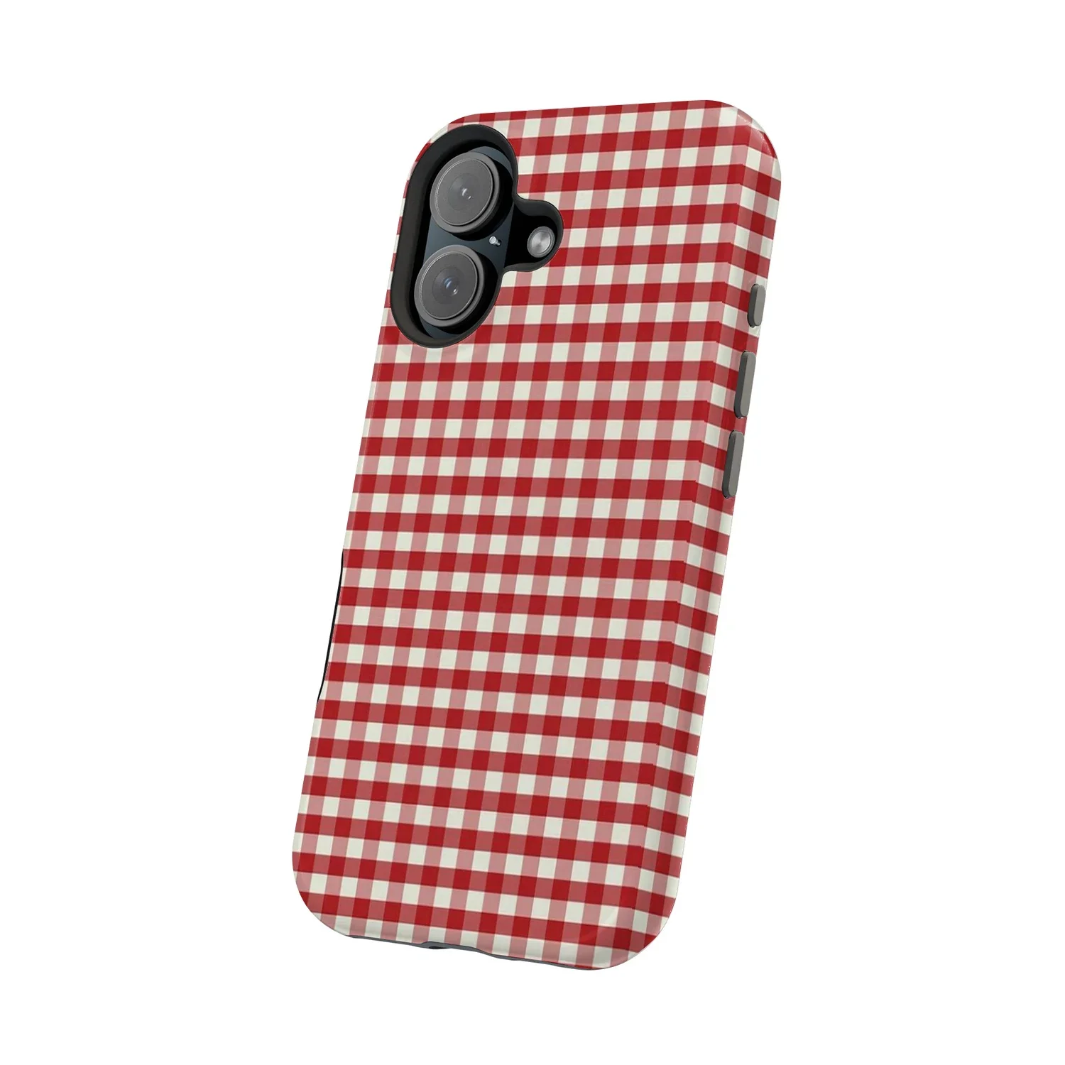 Retro Red Gingham Matte Tough  - Phone Cases Burga review and price