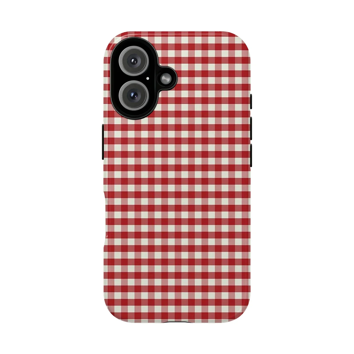 Retro Red Gingham Matte Tough  - Phone Cases Burga review and price