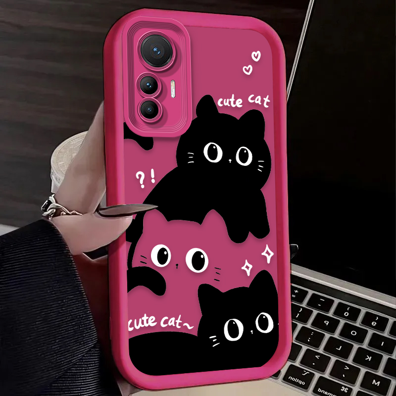 Lovely Black Cat Phone Case Fo - Phone Cases Cat review and price