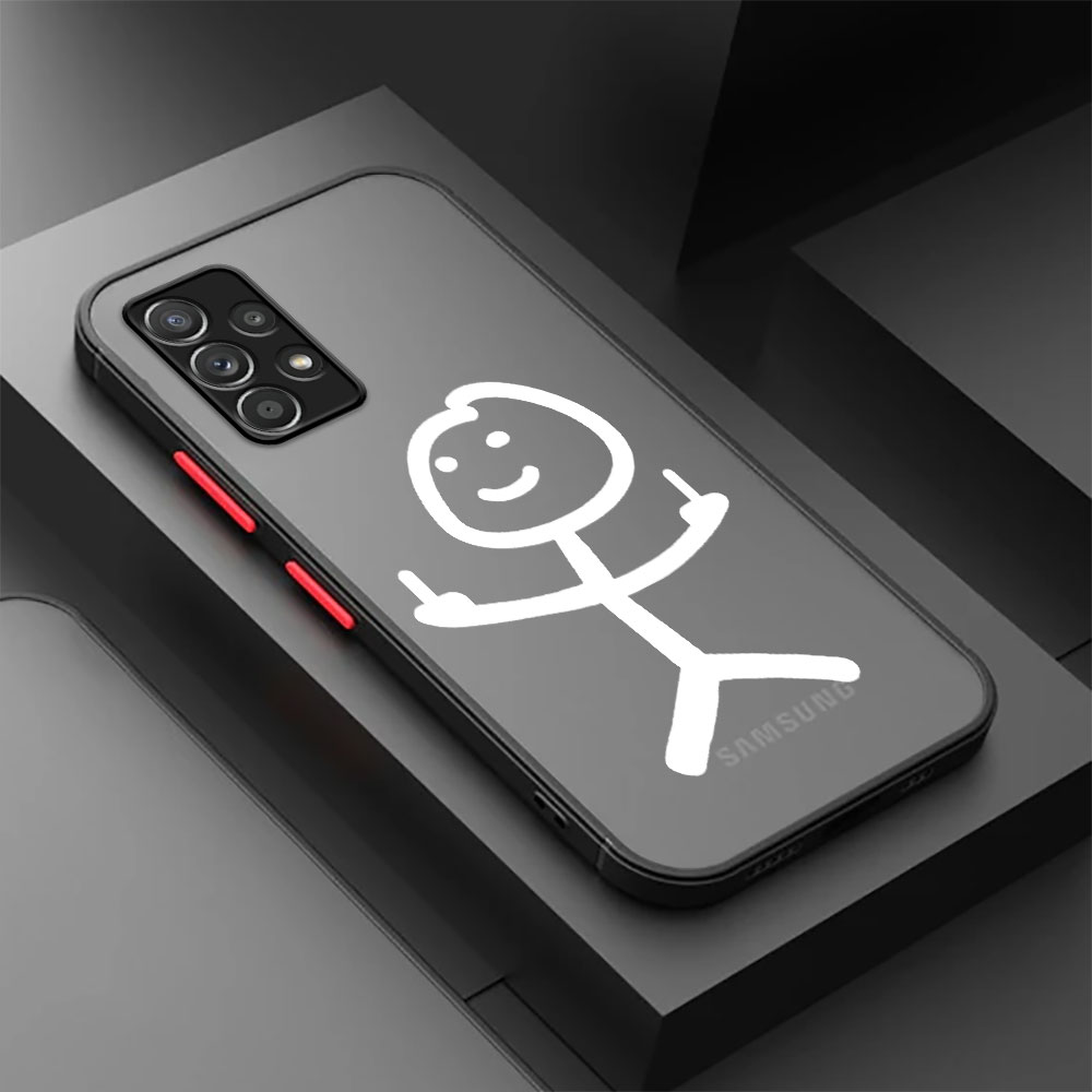 Matte Case For Samsung A52 A53 - Phone Cases Burga review and price