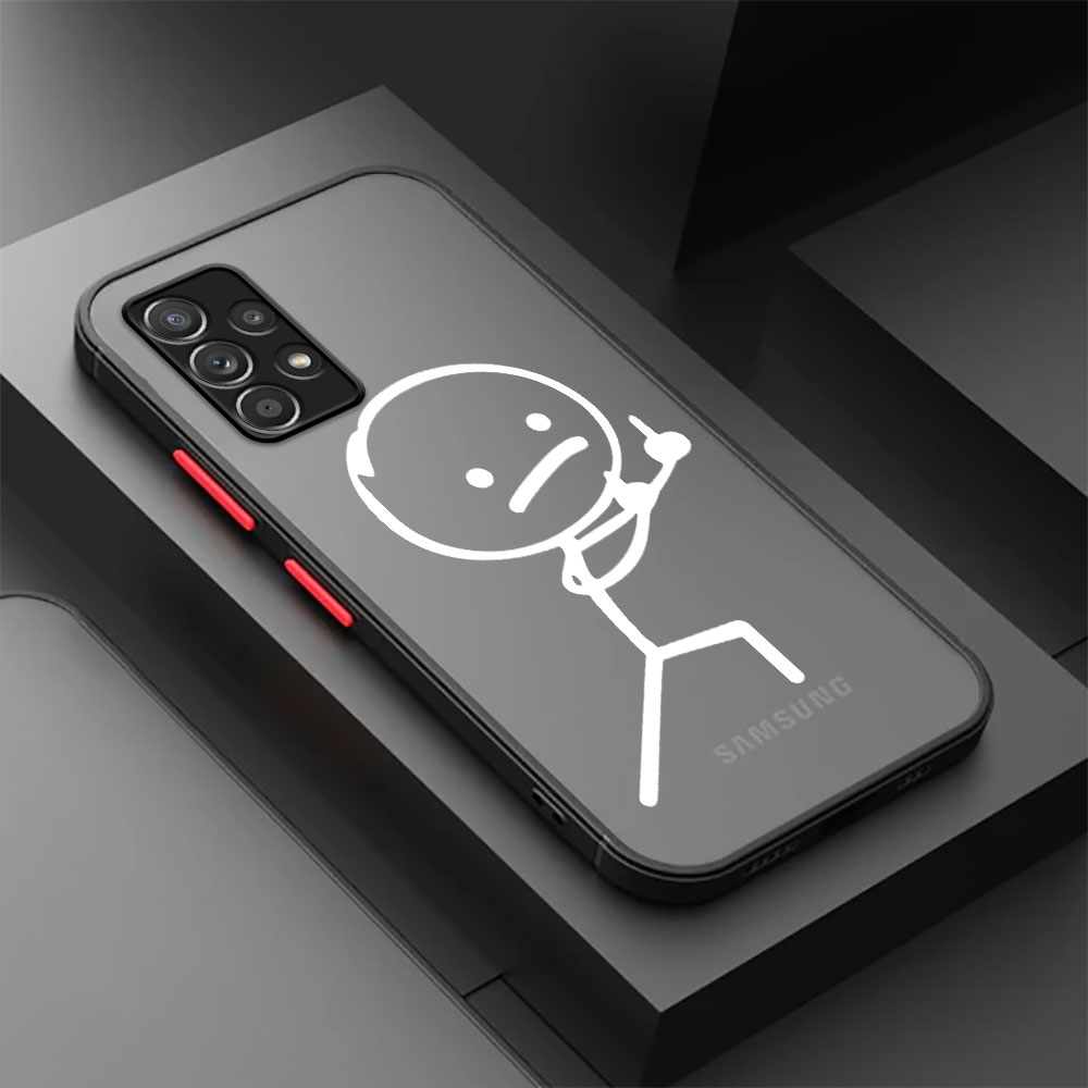 Matte Case For Samsung A52 A53 - Phone Cases Burga review and price