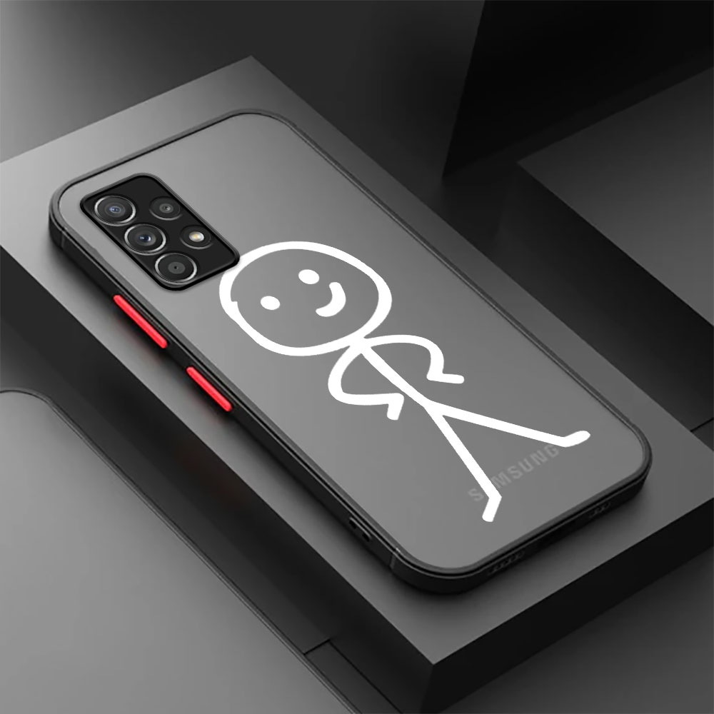 Matte Case For Samsung A52 A53 - Phone Cases Burga review and price