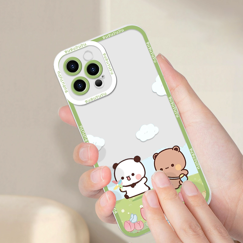 Cute BUBU DUDU Couple Clear Ph - Phone Cases Samsung review and price