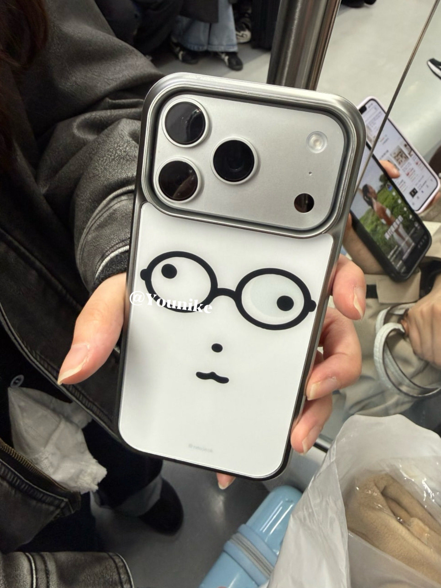 INS Korea Kawaii Cute Glasses  - Phone Cases For Girls review and price