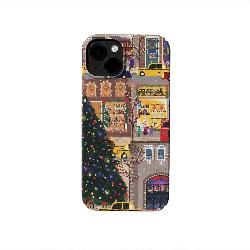 Christmas City Street Festive  - Phone Cases Nyc review and price