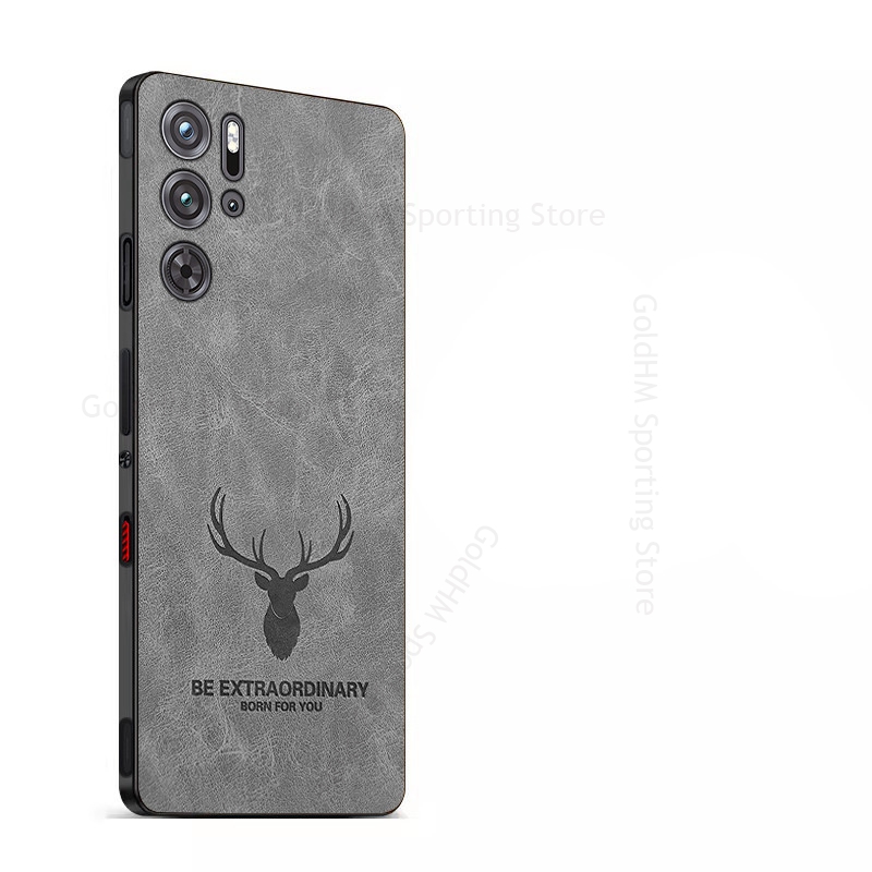 3D Cartoon Head Elk Deer Leath - Phone Cases Red Deer review and price