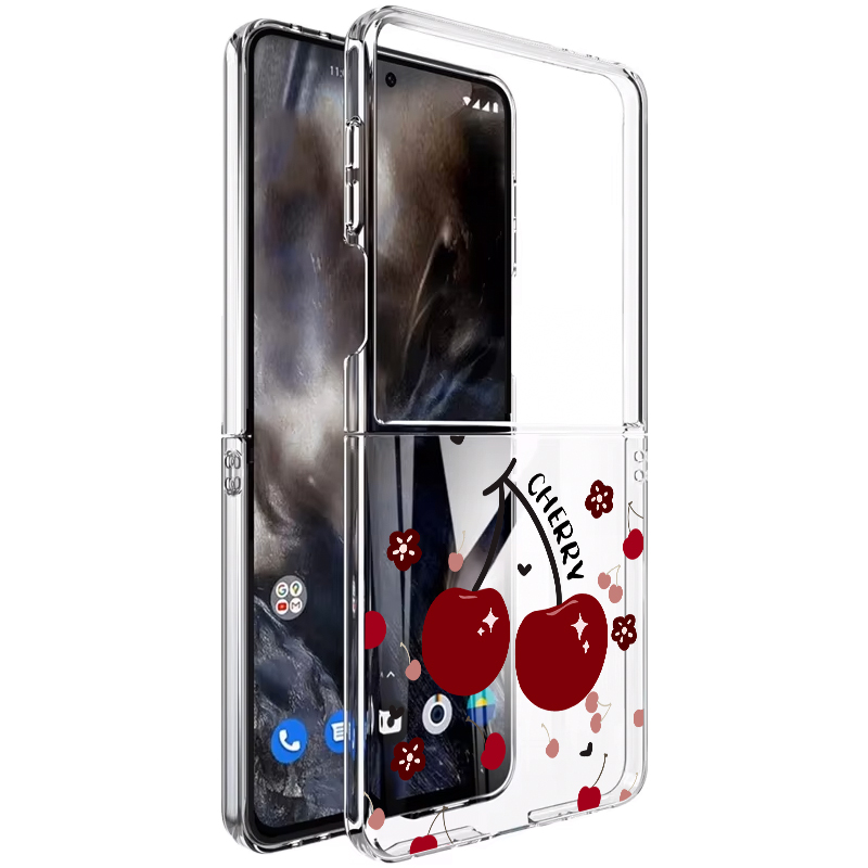 Cute Large Cherry Phone Case F - Phone Cases Z Flip 6 review and price