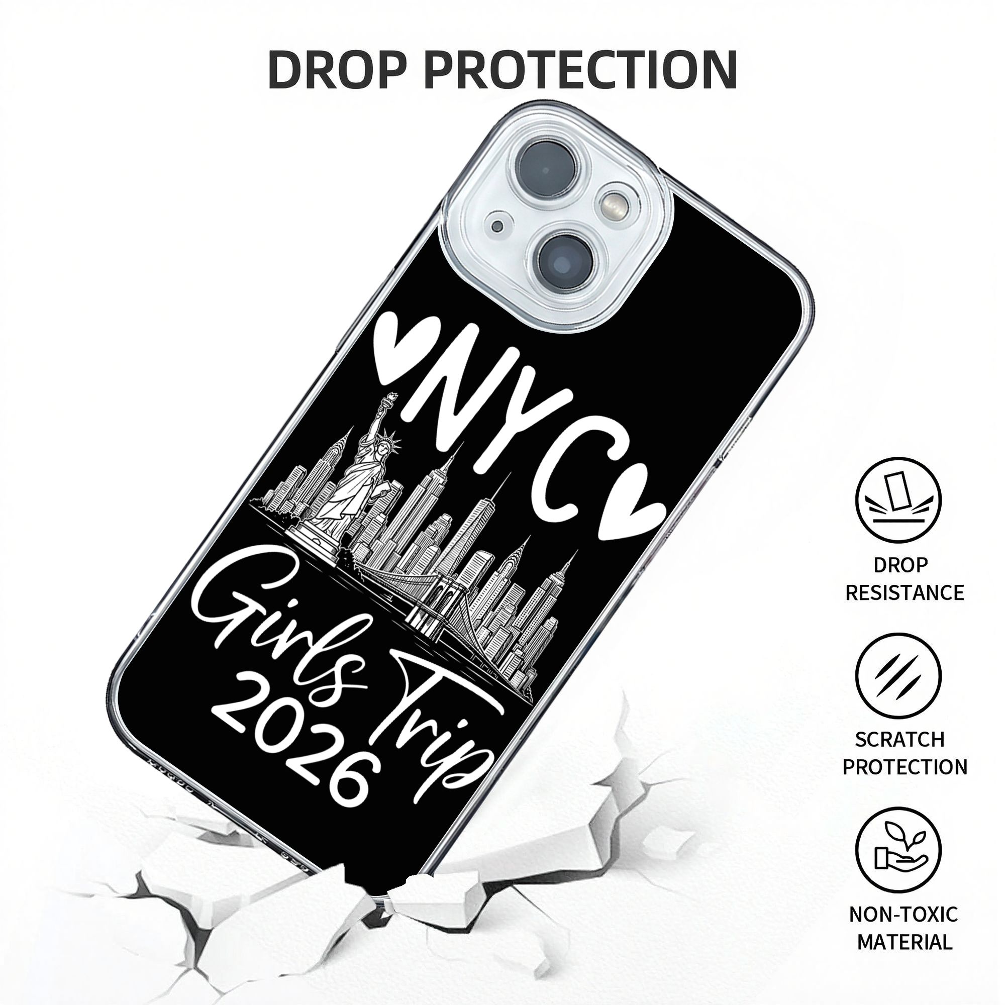 New Armor Bumper Girls Trip NY - Phone Cases Nyc review and price
