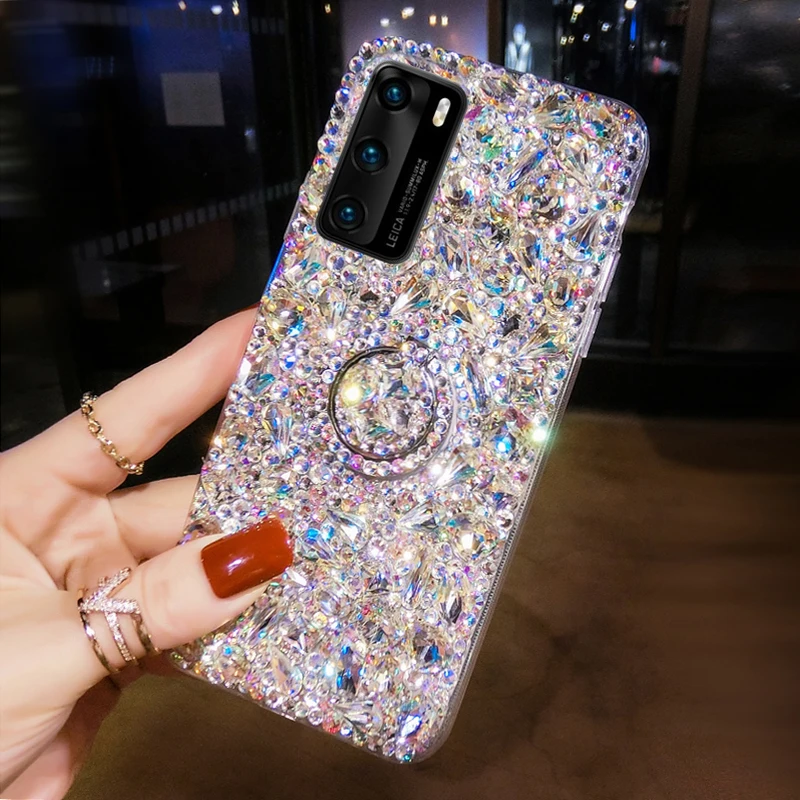 Luxury Fashion Rhinestone Colo - Phone Cases Burga review and price
