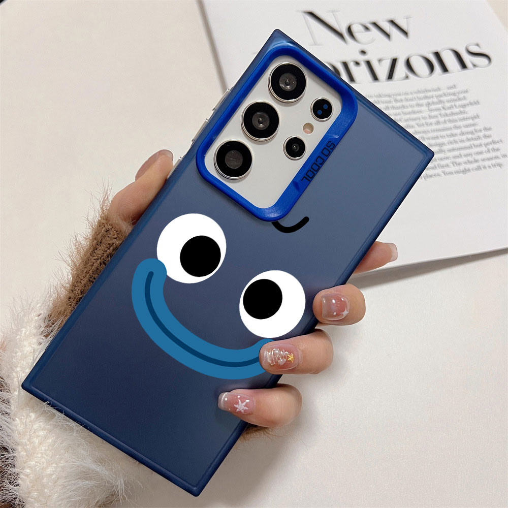 Concise Smiling Face Pattern P - Phone Cases For Samsung S21 5G review and price