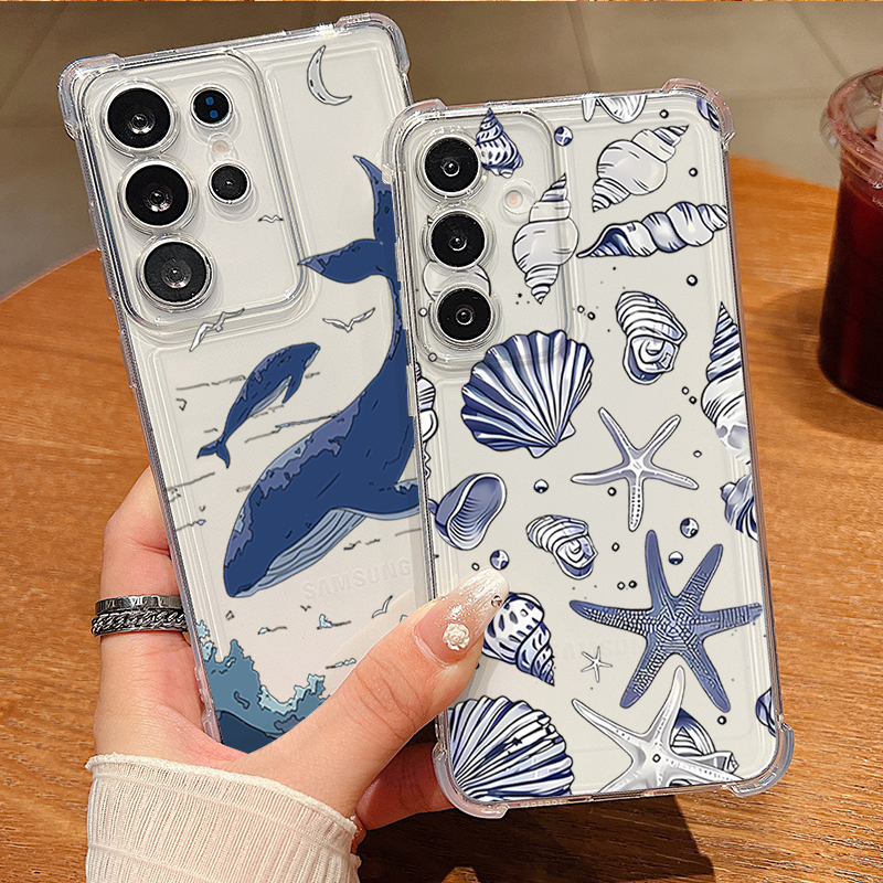 Whale Turtle Pattern Clear Pho - Phone Cases Galaxy S26 Ultra review and price
