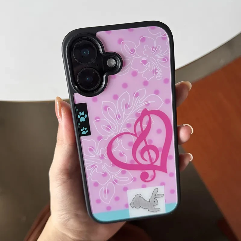 Fashion Cute Girl Pink Rabbit  - Phone Cases For Girls review and price