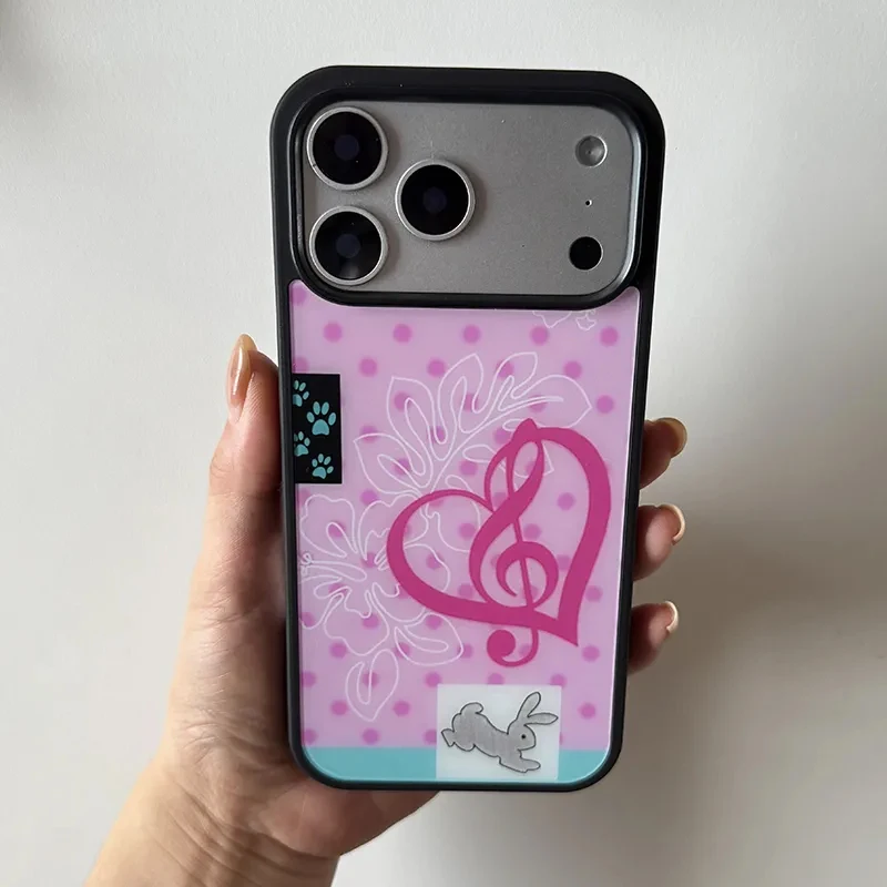 Fashion Cute Girl Pink Rabbit  - Phone Cases For Girls review and price