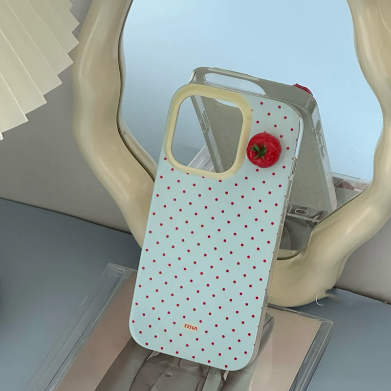 Minimalist Black Polka Dot 3D  - Phone Cases Polka Dot review and price