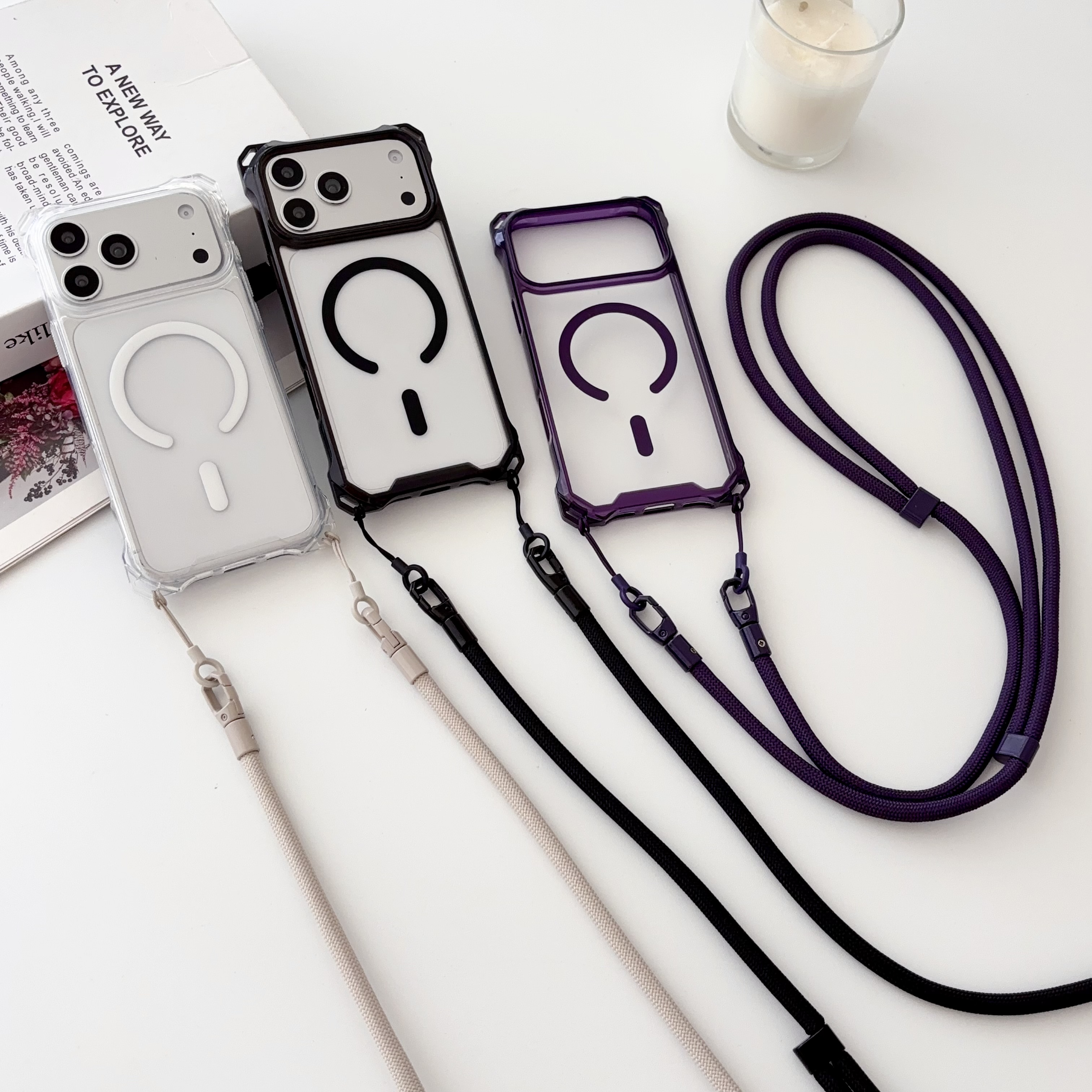 Clear Magnetic Lanyard Phone C - Phone Cases With Magsafe review and price