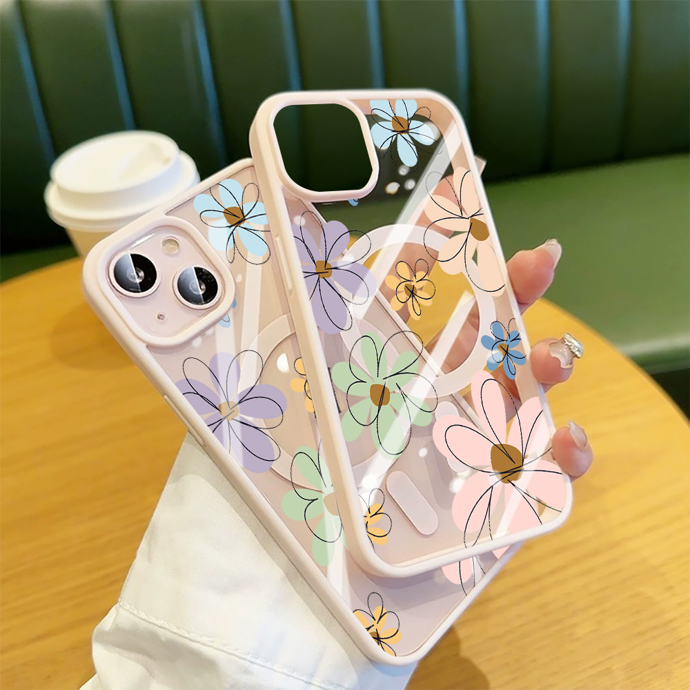 Blueberry Floral Clear Case  F - Phone Cases With Magsafe review and price