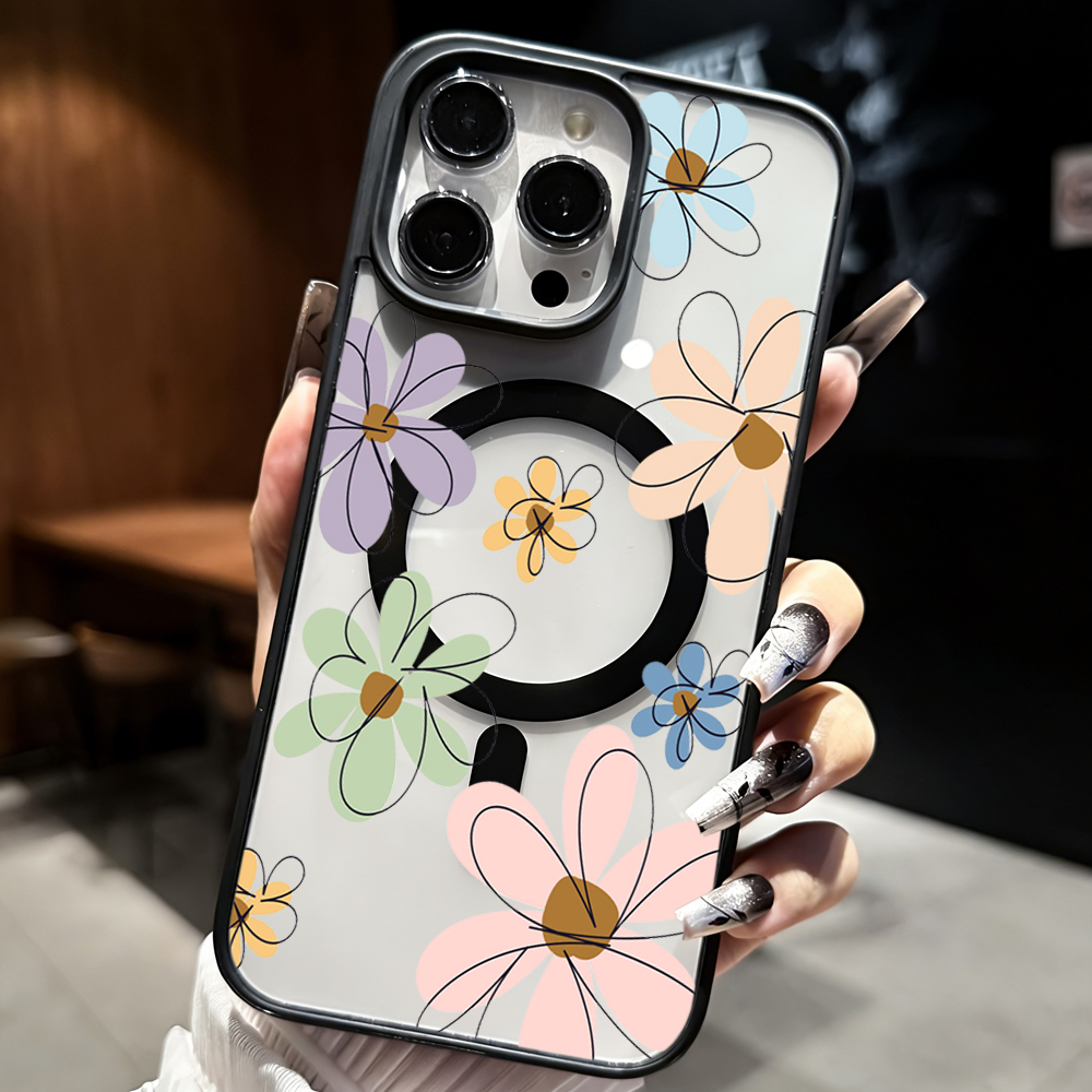 Blueberry Floral Clear Case  F - Phone Cases With Magsafe review and price