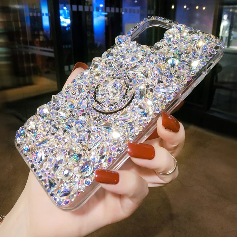 Luxury Fashion Rhinestone Colo - Phone Cases Brand review and price
