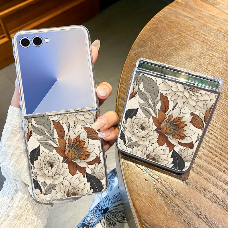 Little Flower Pattern Phone Ca - Phone Cases Z Flip 6 review and price