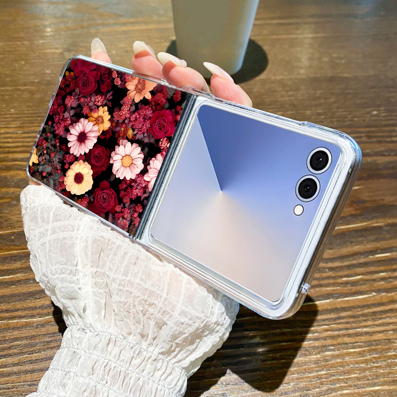 Little Flower Pattern Phone Ca - Phone Cases Z Flip 6 review and price