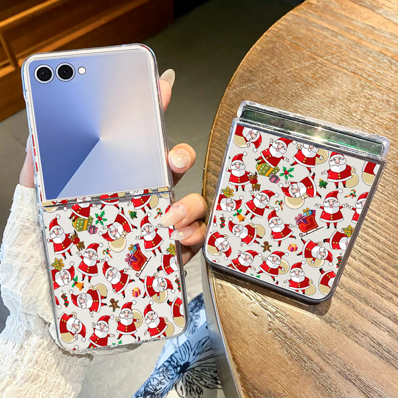 Christmas Snowman Elk Phone Ca - Phone Cases Z Flip 6 review and price