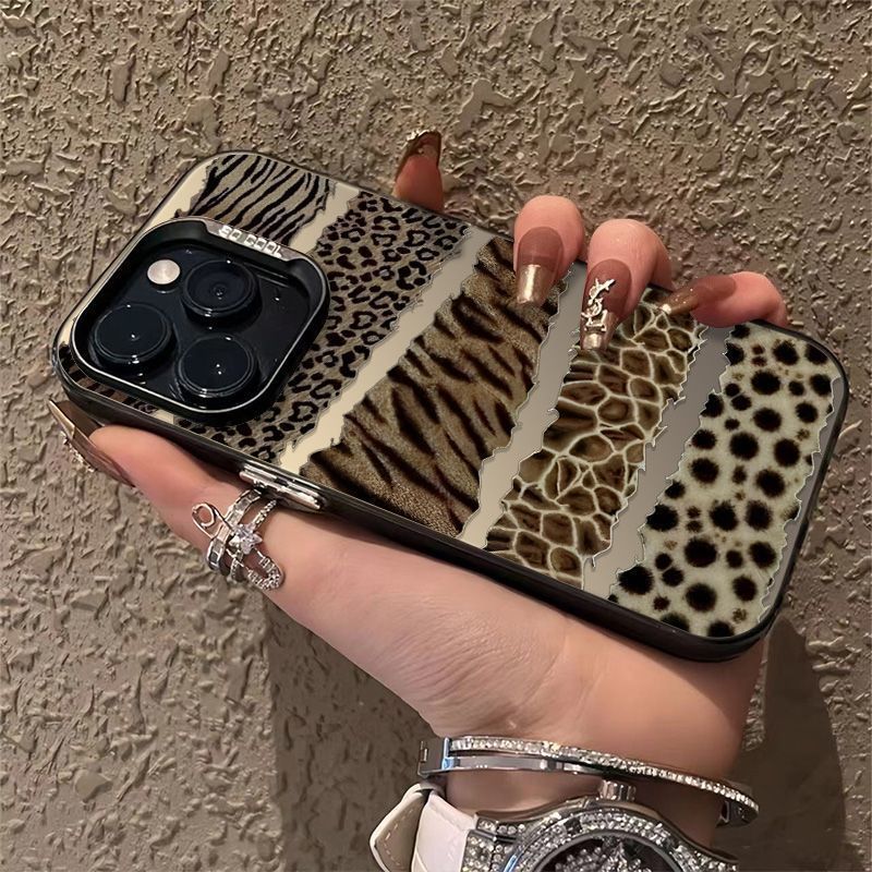 Luxury Brown Leopard Y2K Phone - Phone Cases Burga review and price
