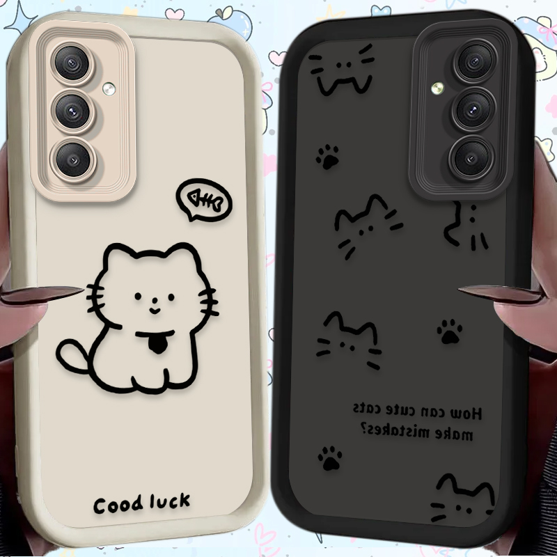 Cartoon Lovely Cat Matte Phone - Phone Cases Cat review and price