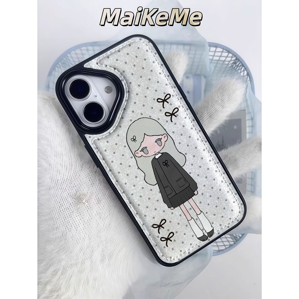 INS Sweet Little Girl Polka Do - Phone Cases For Girls review and price