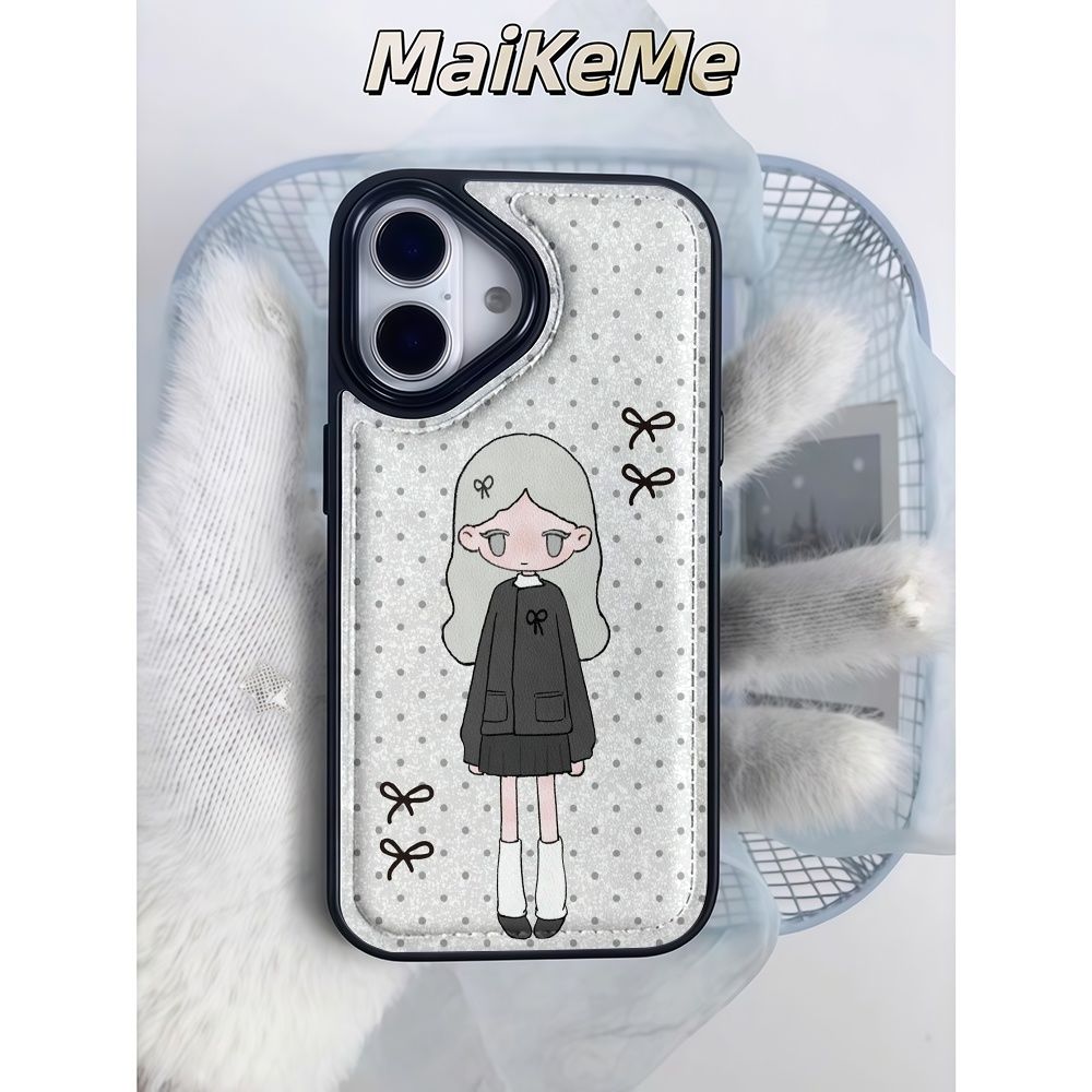 INS Sweet Little Girl Polka Do - Phone Cases For Girls review and price
