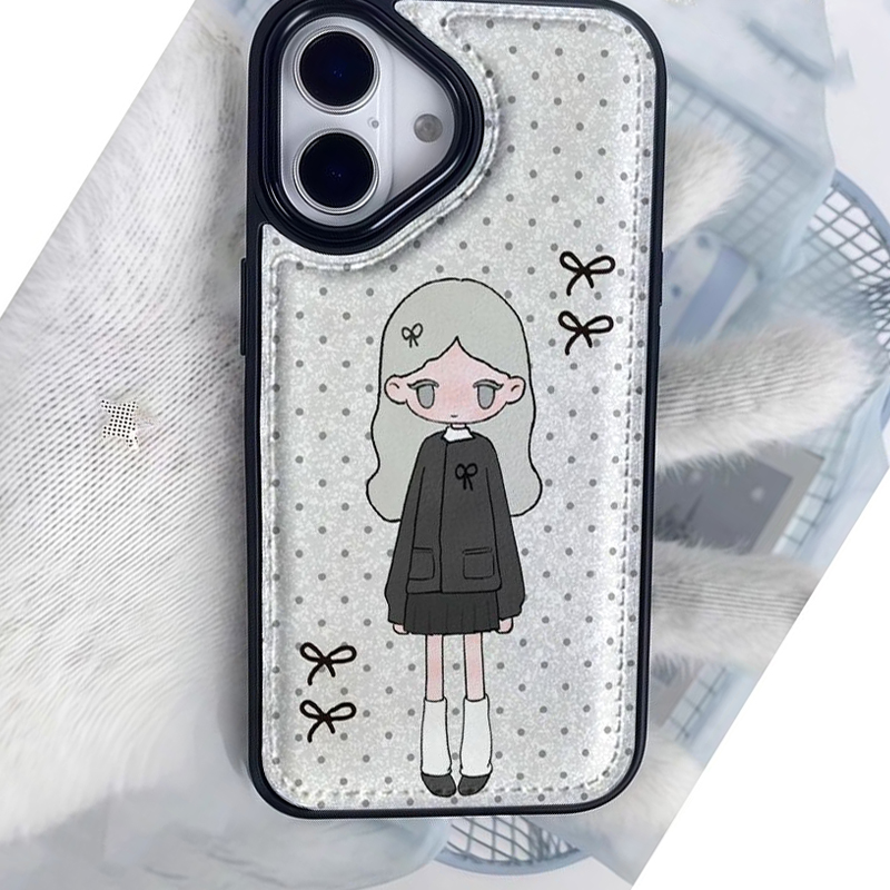 INS Sweet Little Girl Polka Do - Phone Cases For Girls review and price