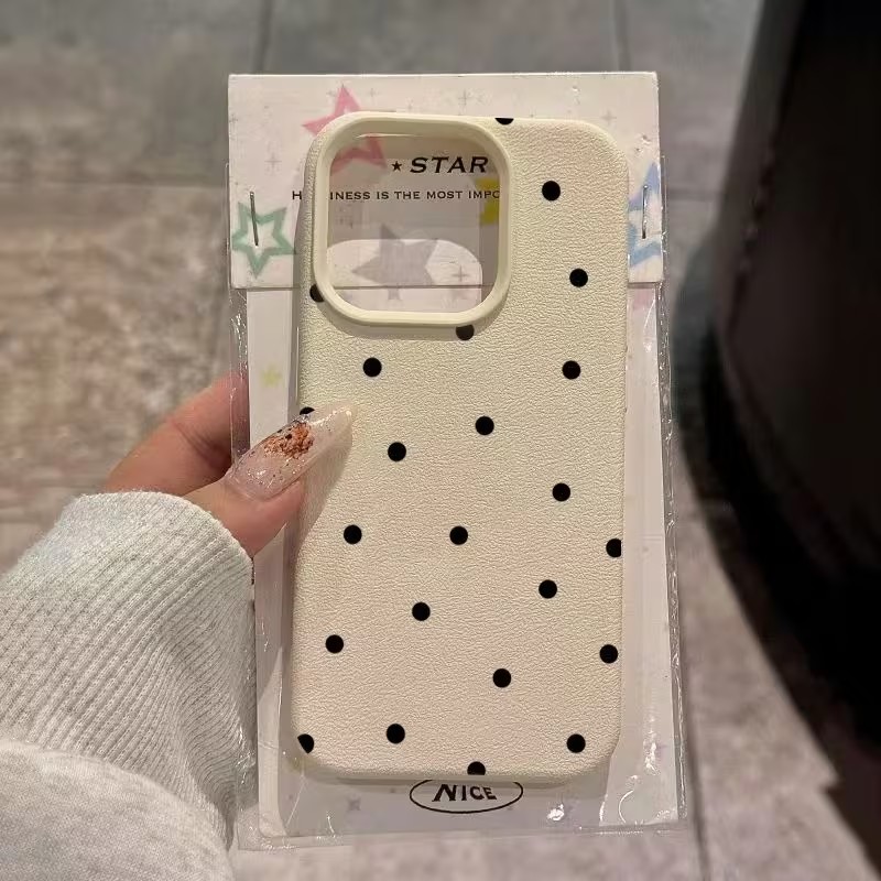 Black Polka Dots Phone Case Fo - Phone Cases Polka Dot review and price