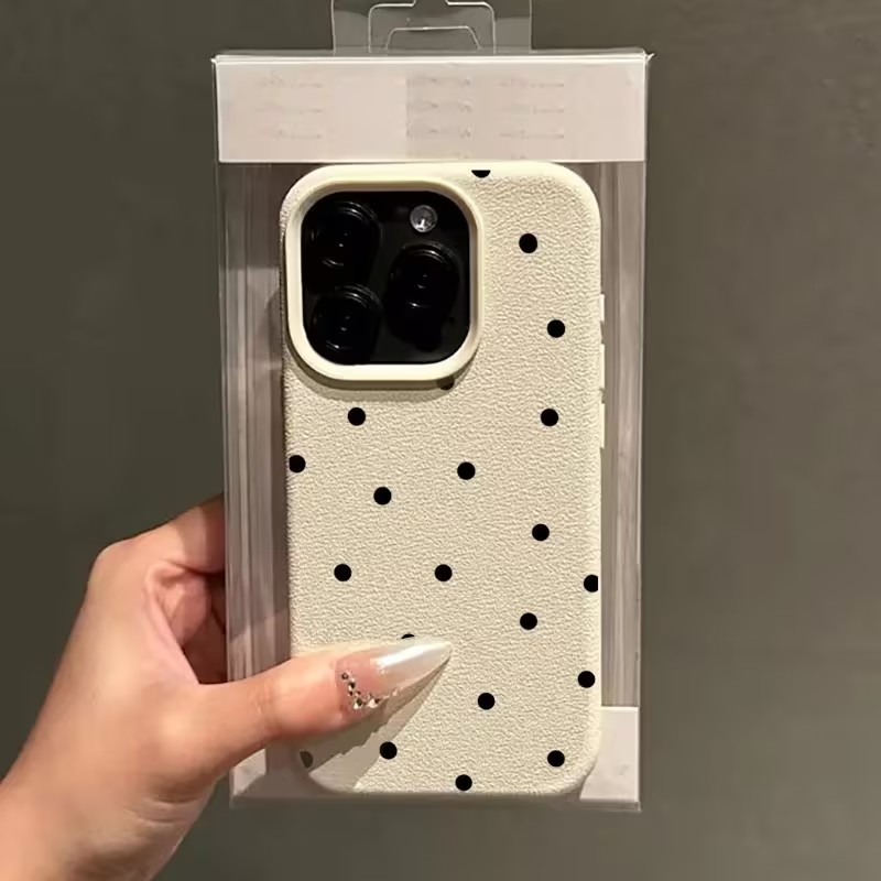 Black Polka Dots Phone Case Fo - Phone Cases Polka Dot review and price