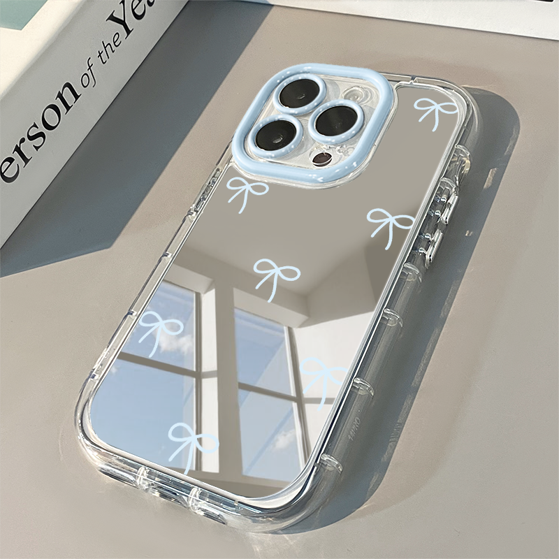 INS Korean Simple Blue Pink Bo - Phone Cases For Girls review and price
