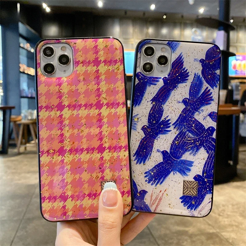 Classic Houndstooth Dove Phone - Phone Cases Burga review and price