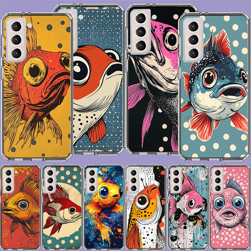 Pop Art Drawing Ideas Fish Cle - Phone Cases Drawing Ideas review and price